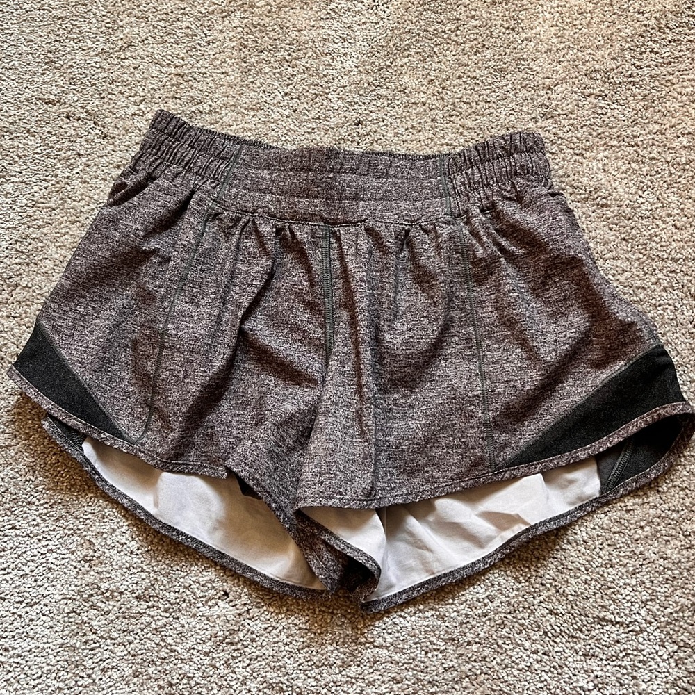 Grey Lululemon Shorts - Size 6